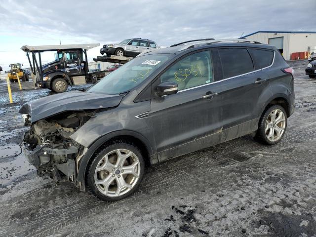 Salvage cars for sale from Copart Airway Heights, WA: 2017 Ford Escape Titanium