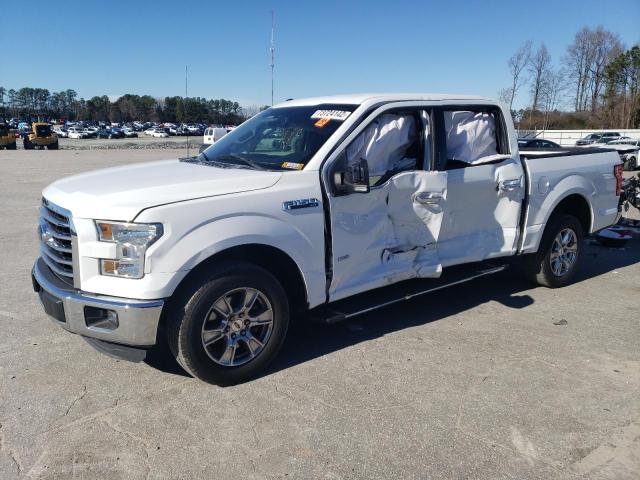 Salvage cars for sale from Copart Dunn, NC: 2016 Ford F150 Super