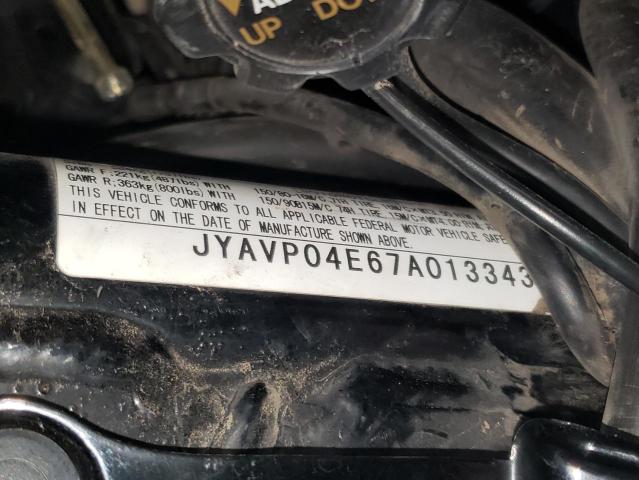 2007 YAMAHA XVZ13 TF JYAVP04E67A013343