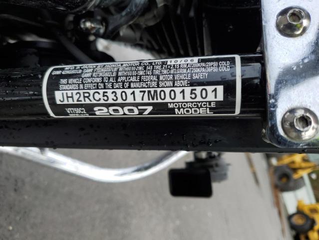 2007 HONDA VT750 C2 JH2RC53017M001501