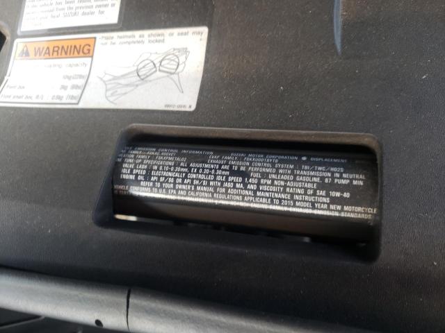 2015 SUZUKI AN400 A JS1CK44B5F2100127