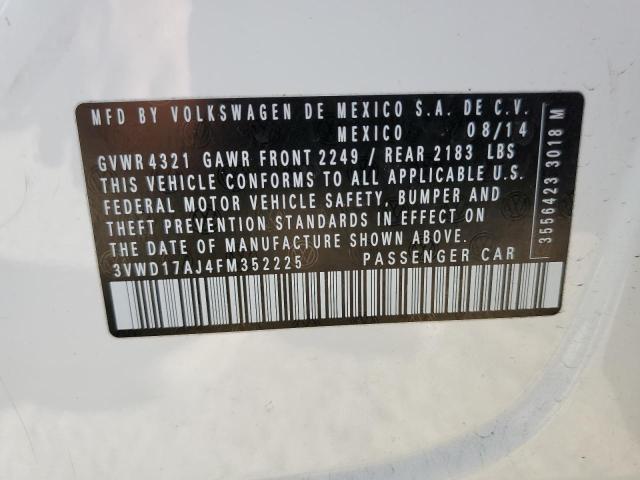 2015 VOLKSWAGEN JETTA SE - 3VWD17AJ4FM352225