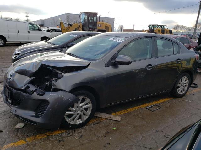 Salvage cars for sale from Copart Chicago Heights, IL: 2012 Mazda 3 I