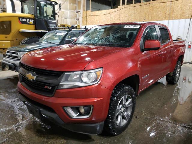 Salvage cars for sale from Copart Anchorage, AK: 2016 Chevrolet Colorado