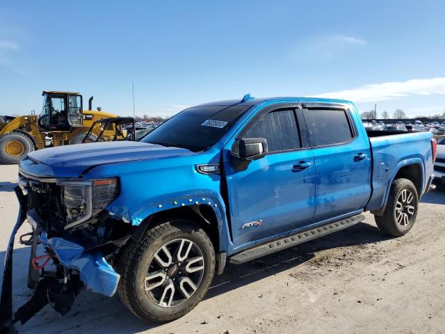 Salvage cars for sale from Copart Sikeston, MO: 2022 GMC Sierra K1500 AT4
