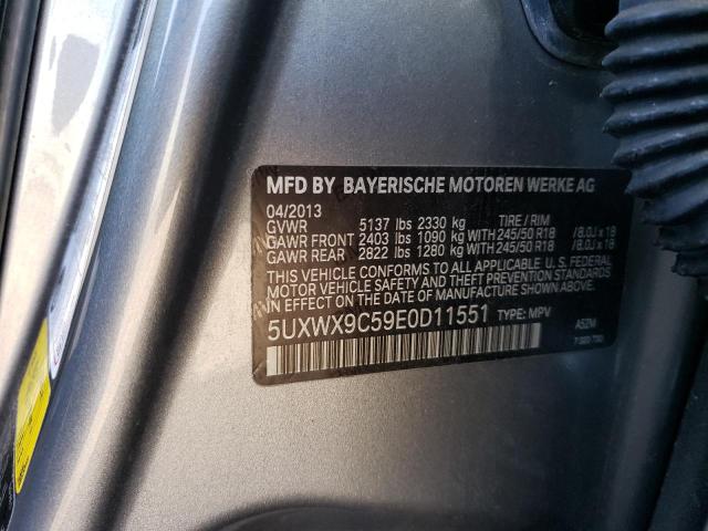 5UXWX9C59E0D11551 BMW X3 Xdrive28i