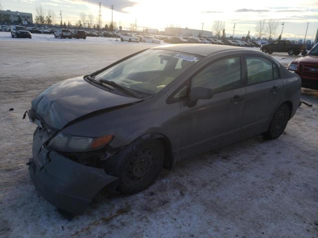 Salvage cars for sale from Copart Rocky View County, AB: 2008 Honda Civic DX