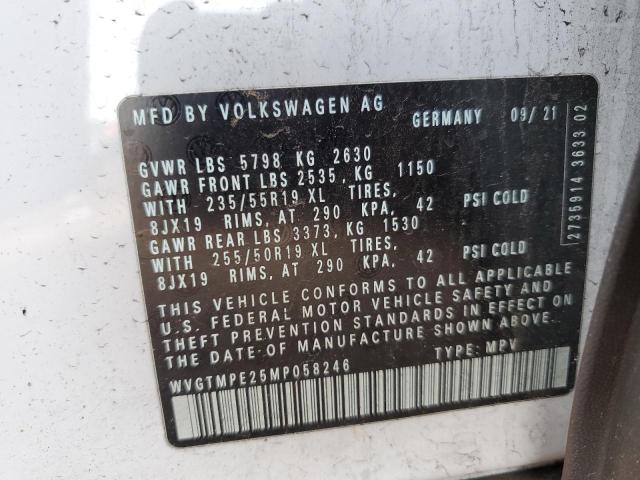 2021 VOLKSWAGEN ID.4 PRO S WVGTMPE25MP058246