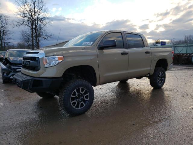 Salvage cars for sale from Copart Central Square, NY: 2017 Toyota Tundra CRE