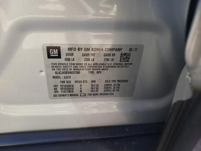 2017 BUICK ENCORE PRE - KL4CJASB3HB207880