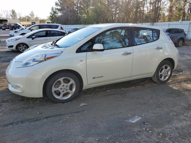 Salvage cars for sale from Copart Knightdale, NC: 2012 Nissan Leaf SV