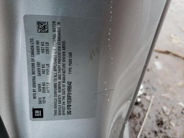 2015 CHEVROLET CAMARO LS - 2G1FB1E36F9188642