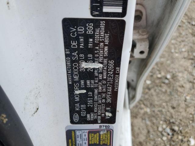 3KPFK4A71JE242666 KIA FORTE LX