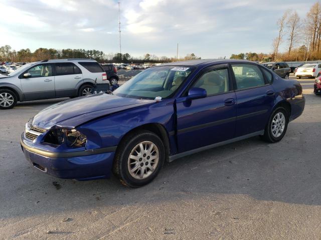 Salvage cars for sale from Copart Dunn, NC: 2005 Chevrolet Impala
