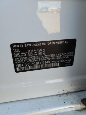 WBAJV6C50JBJ99148 BMW 640 Xigt