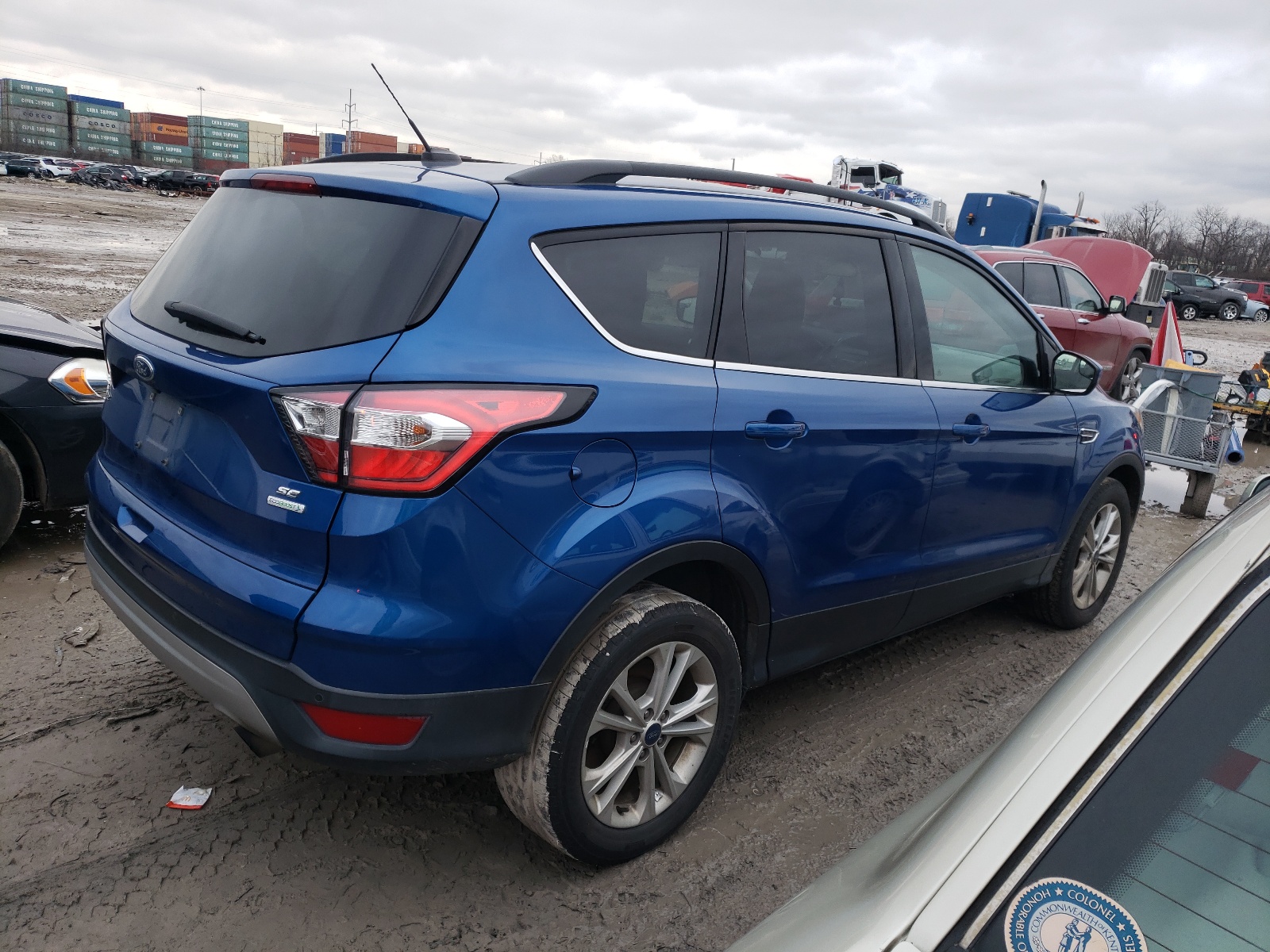 2018 Ford Escape Se vin: 1FMCU0GDXJUB46082