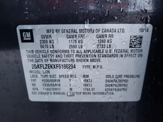 2GKFLZEKXF6186294 GMC Terrain Denali