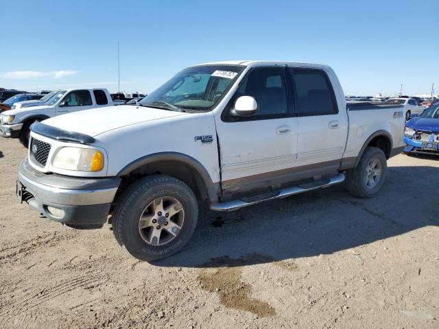 Salvage cars for sale from Copart Amarillo, TX: 2002 Ford F150 Super