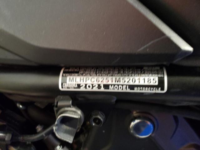 2021 HONDA CBR500 RA MLHPC6251M5201185