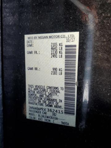 2018 NISSAN MAXIMA 3.5 - 1N4AA6AP9JC362415