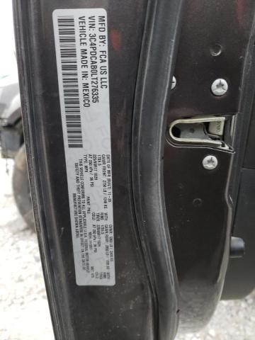 2020 DODGE JOURNEY SE - 3C4PDCAB0LT276335