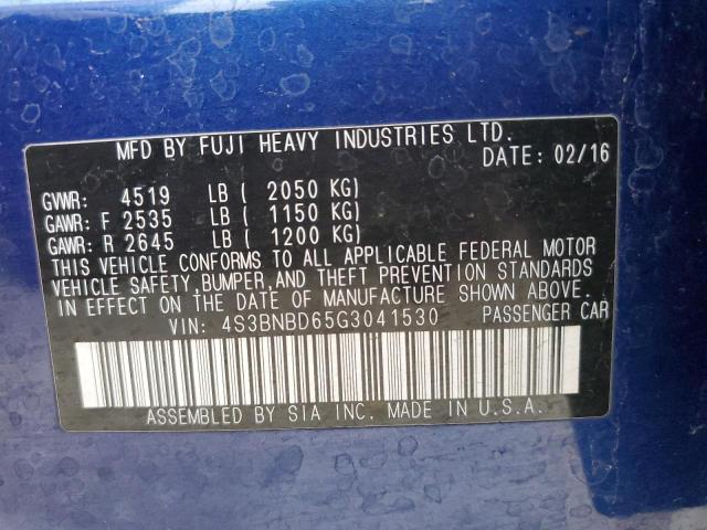 4S3BNBD65G3041530 Subaru Legacy 2.5i Premium