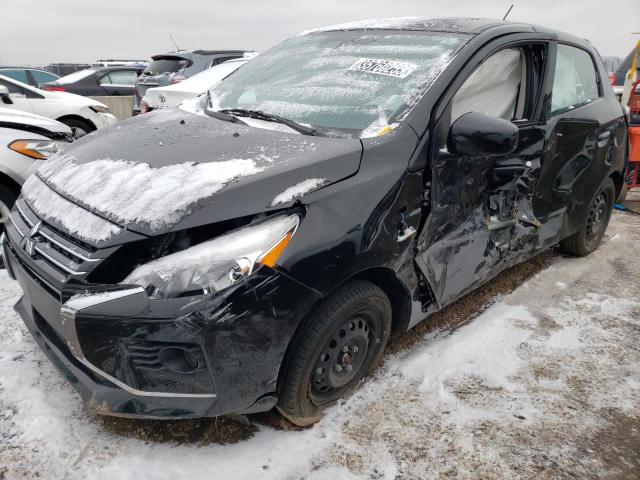 Salvage cars for sale from Copart Elgin, IL: 2021 Mitsubishi Mirage ES