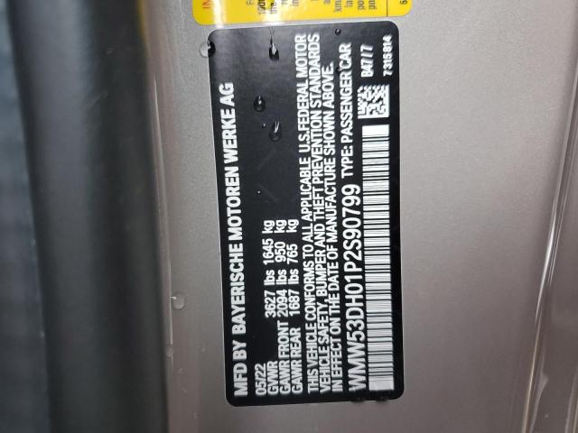 WMW53DH01P2S90799 Mini Cooper