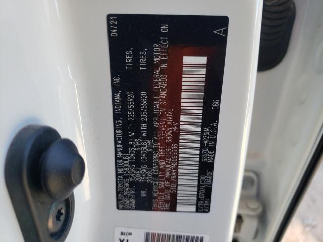 2021 TOYOTA HIGHLAND - 5TDLZRAH1MS065096