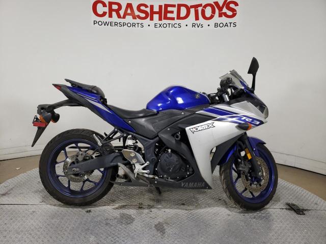 Compre motos salvage a la venta ahora en subasta: 2016 Yamaha YZFR3