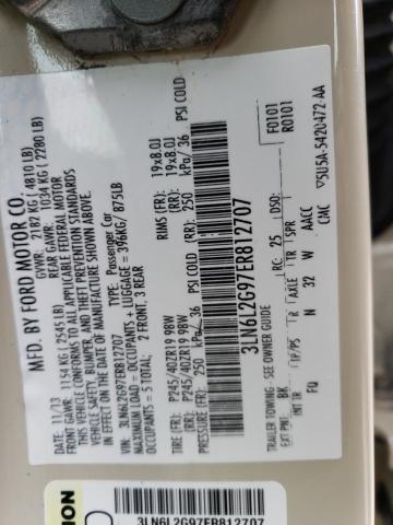 3LN6L2G97ER812707 Lincoln MKZ