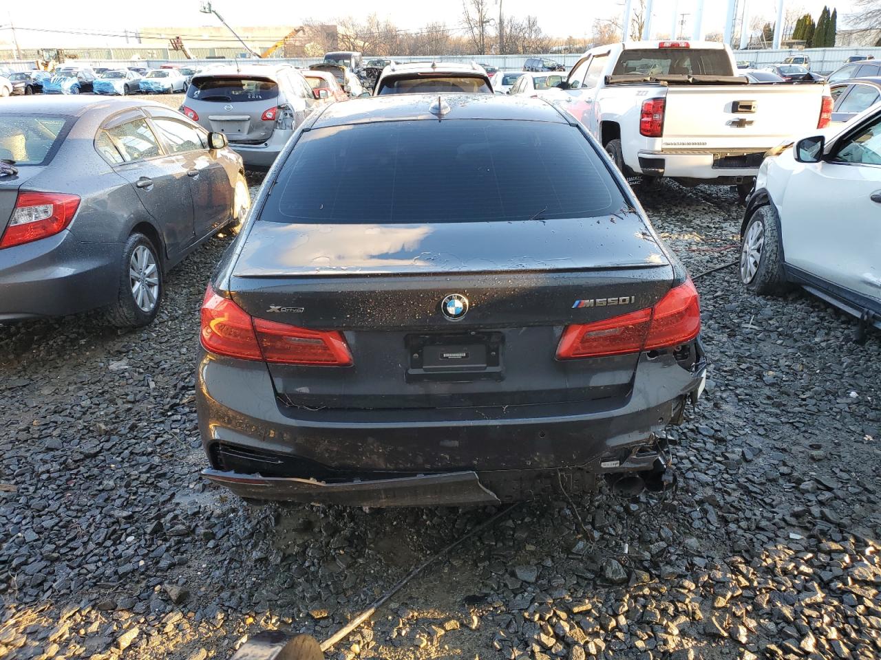  BMW M5 2020 Чорний