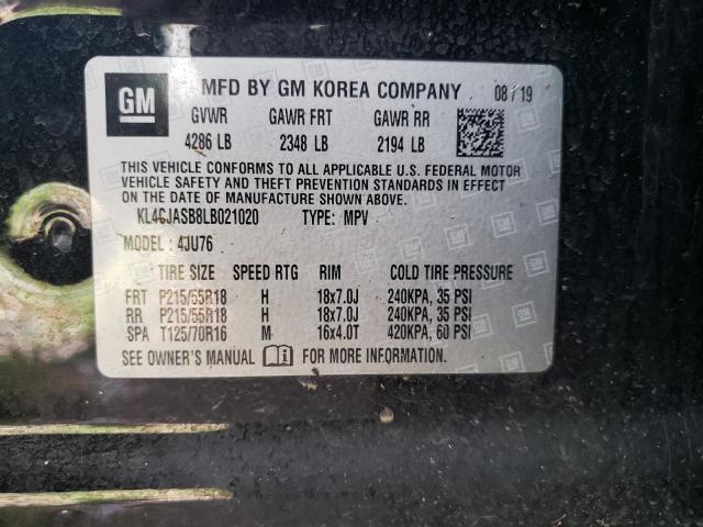 2020 BUICK ENCORE PRE - KL4CJASB8LB021020