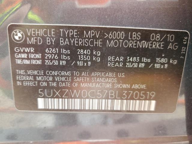 5UXZW0C57BL370519 BMW X5 Xdrive35d