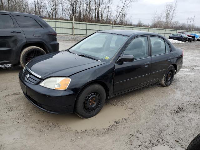 Salvage cars for sale from Copart Leroy, NY: 2003 Honda Civic LX