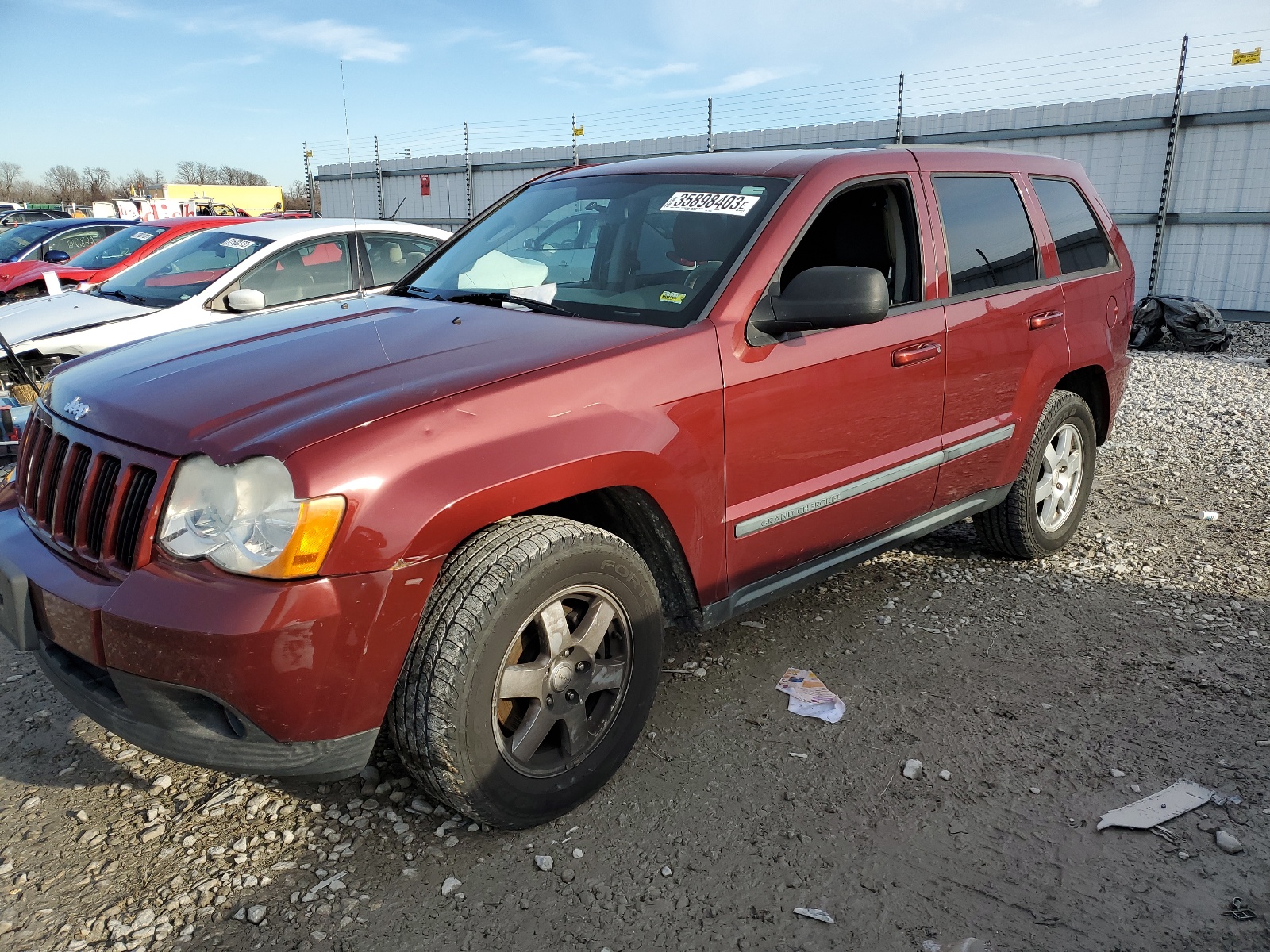 1J8GR48K98C138706 2008 Jeep Grand Cherokee Laredo