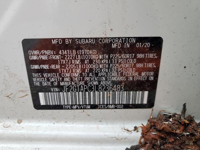 JF2GTAPC3L8236483 Subaru Crosstrek Premium