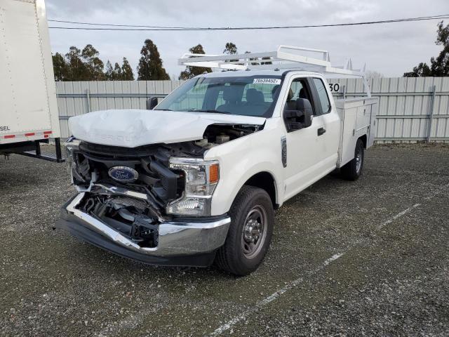 Salvage cars for sale from Copart Vallejo, CA: 2022 Ford F350 Super