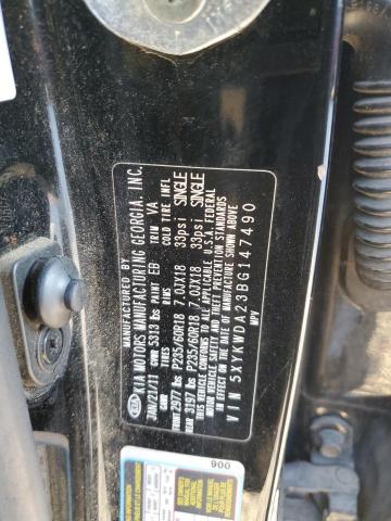 5XYKWDA23BG147490 KIA SORENTO SX