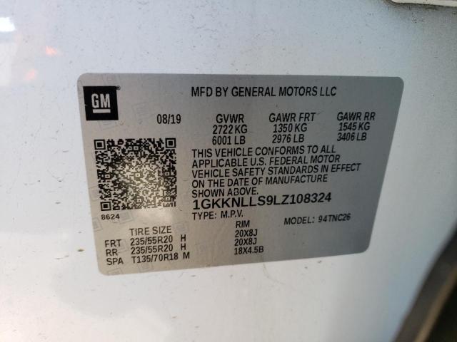 2020 GMC ACADIA AT4 - 1GKKNLLS9LZ108324