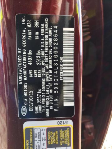 2016 KIA OPTIMA LX - 5XXGT4L31GG028644