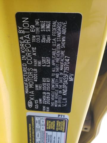 2015 KIA SOUL + - KNDJP3A55F7197047