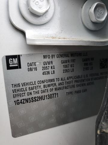2017 BUICK LACROSSE P - 1G4ZN5SS2HU130771