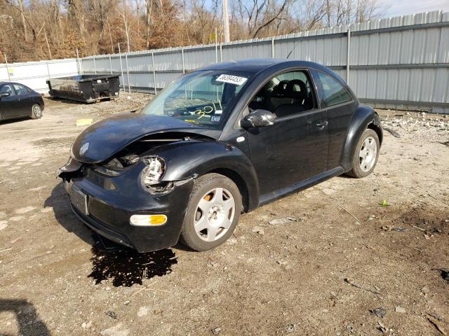 Salvage cars for sale from Copart West Mifflin, PA: 2001 Volkswagen New Beetle