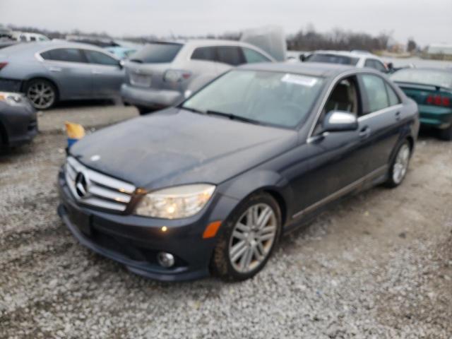 Salvage cars for sale from Copart Walton, KY: 2009 Mercedes-Benz C 300 4matic