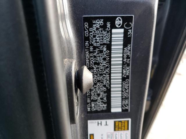 2020 TOYOTA PRIUS L - JTDKARFU5L3119119