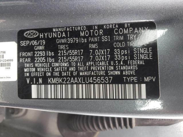 2020 HYUNDAI KONA SEL - KM8K22AAXLU456537