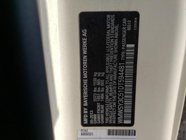 WMWSY3C51DT594481 Mini Cooper