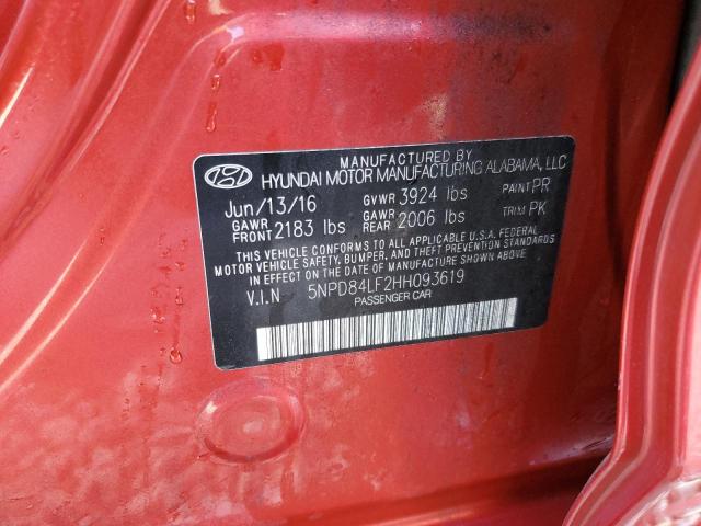 2017 HYUNDAI ELANTRA SE - 5NPD84LF2HH093619