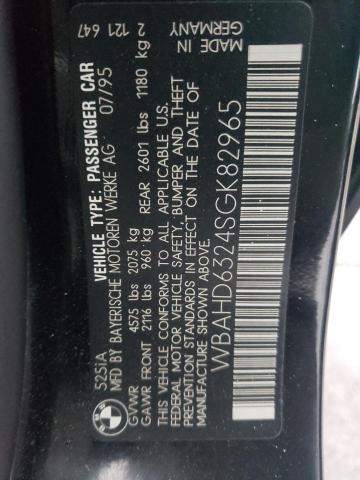 WBAHD6324SGK82965 BMW 525 I Automatic